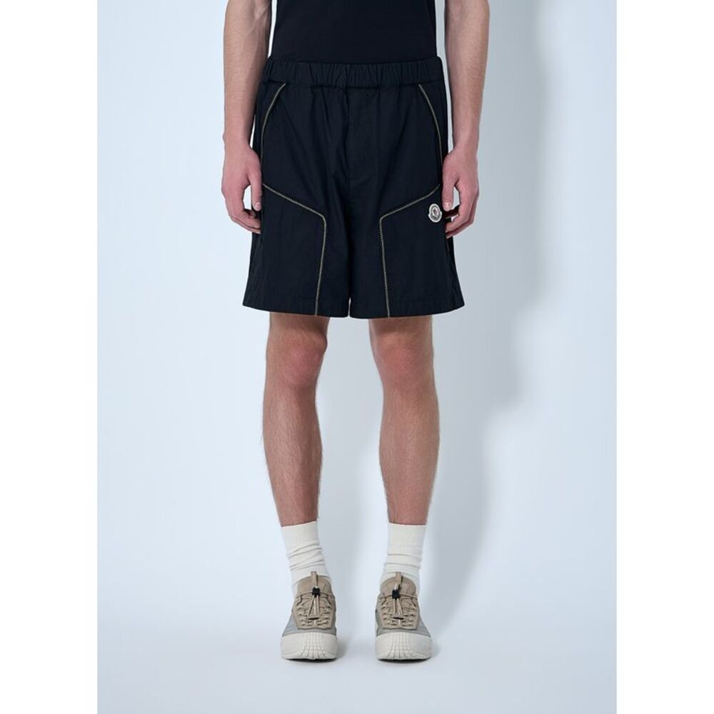 Moncler Men Elasticated Waist Technical Shorts